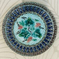 Sarreguemines majolica plate for sale  Palo Alto