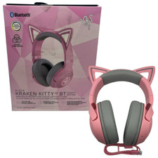 Razer Kraken Kitty V2 Pro fone de ouvido supra-auricular com fio para jogos gato cancelamento de ruído PC comprar usado  Enviando para Brazil