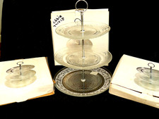 Cut glass tier for sale  HEREFORD