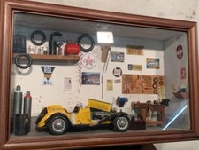 Quadro vetrinetta artigianale usato  Seregno