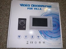 Sistema de vídeo porteiro AMOCAM monitor de 7 polegadas campainha de vídeo com fio 2 monitores LCD comprar usado  Enviando para Brazil