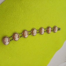 Vintage carved shell for sale  LEYLAND