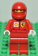 Lego minifigura ferrari usato  Casalpusterlengo