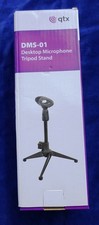 Usado, Suporte de microfone tripé QTX para mesa/mesa - DMS-01 altura 200-260mm na caixa muito bom estado comprar usado  Enviando para Brazil