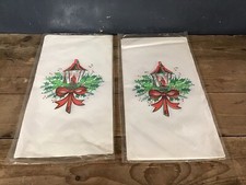 Vintage christmas tablecloths for sale  STAFFORD