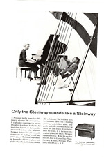 1959 Impressão Anúncio Apenas um Steinway soa como uma Steinway Piano Placa de Som String comprar usado  Enviando para Brazil