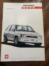 vauxhall nova gte for sale  PICKERING