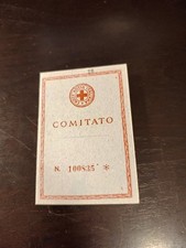 Tessera comitato croce usato  Brescia