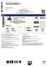 Ticket smashing pumpkins gebraucht kaufen  Bamberg