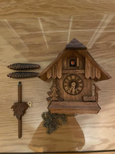 Reloj de cuco de 8 días: el reloj gnomo de jardín, relojes August Schwer de 10,8 pulgadas segunda mano  Embacar hacia Mexico