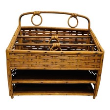 Vtg rattan desk for sale  Bellingham
