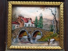 Tableau emaux limoges d'occasion  Saint-Agrève