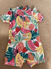 Fruit patterned sunsuit for sale  HERNE BAY