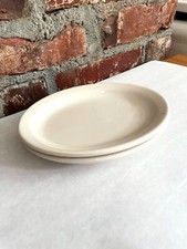 Conjunto de placas laterais ovais de aperitivo Shanango cerâmica branca vintage de 2 a 7 pol., usado comprar usado  Enviando para Brazil