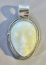 Vntg sterling carved for sale  Quincy