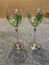 Palm hand painted for sale  Charlotte