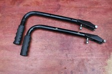 Pair black handlebars for sale  NORTHAMPTON