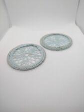 Handmade crocheted coasters for sale  UK