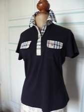 Polo burberry noir d'occasion  La Flèche