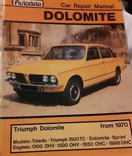 Triumph dolomite 1970 for sale  ULVERSTON