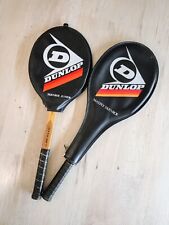 2 Rackets Tennis Dunlop Maxply John McEnroe and Covers, usado segunda mano  Embacar hacia Argentina