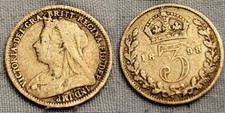 1898 solid silver for sale  SALFORD