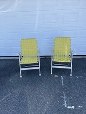 Vintage yellow webbed for sale  Agawam