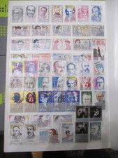 Lot timbres oblitérés d'occasion  Châteauneuf-sur-Loire