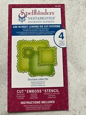 Used spellbinders nestabilitie for sale Used spellbinders nestabilitie for sale  WILMSLOW