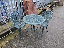 metal bistro set for sale  ROCHDALE