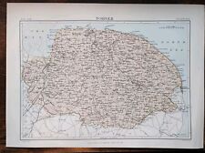 1875 antique map for sale  STAFFORD