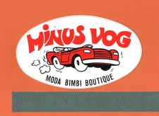 Adesivo vintage sticker usato  Italia