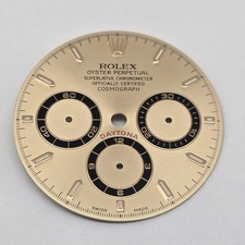 ROLEX 16523 16528 16518 MOSTRADOR VINTAGE DAYTONA CHAMPANHE (NOS & 100% ORIGINAL) comprar usado  Enviando para Brazil
