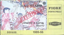 Bl51 biglietto calcio usato  Tramonti