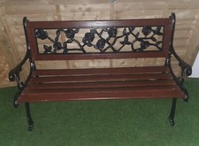 Garden bench vintage for sale  IPSWICH