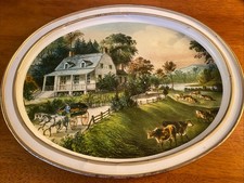 currier ives serving tray for sale currier ives serving tray for sale Piedmont