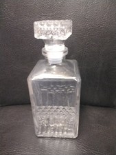 Vintage square glass for sale  COLERAINE