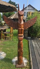 Totem pole wood gebraucht kaufen  Glees, Wassenach, Wehr