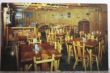 Cartão postal antigo vintage Michigan MI St Ignace Sutton roda de carroça cabines de restaurante comprar usado  Enviando para Brazil