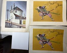 Usado, Lote 3 cada litografia Red Skelton 2 cada samurai e 1 cada impressão de vinícola Vino comprar usado  Enviando para Brazil