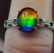 Ammolite white gold for sale  MAIDSTONE