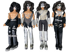Usado, VINTAGE KISS 1977 ORIGINAL 12” BONECAS MEGO KISS CONJUNTO COMPLETO DE 4 HONG KONG comprar usado  Enviando para Brazil