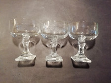 Eisbecher glas fuß gebraucht kaufen  Westoverledingen