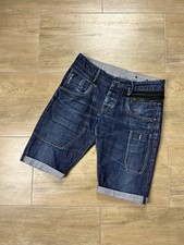 Vintage Y2K G-Star Raw Distressed Denim Szorty Męskie Rozmiar 32 na sprzedaż  PL