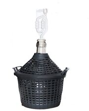 Gärballon kunststoffkorb glas gebraucht kaufen  Ottendorf-Okrilla