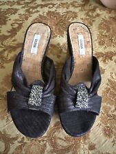 Guess sandals black for sale  Delray Beach