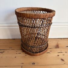 Vintage wooden wicker for sale  PLYMOUTH