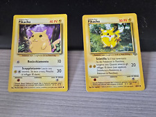 Pikachu card set usato  Fano