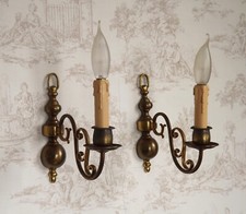 élégante paire appliques d'occasion  Plœuc-sur-Lié