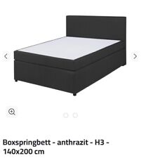 Graues boxspringbett selbstabh gebraucht kaufen  München
